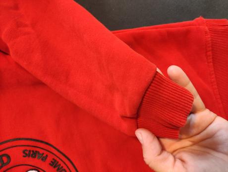 Mikina dievčenská červená, 128