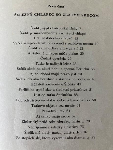 Šrófikove dobrodružstvá -prvé vydanie 1981, 
