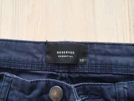 Pánske tmavomodré nohavice, reserved,32