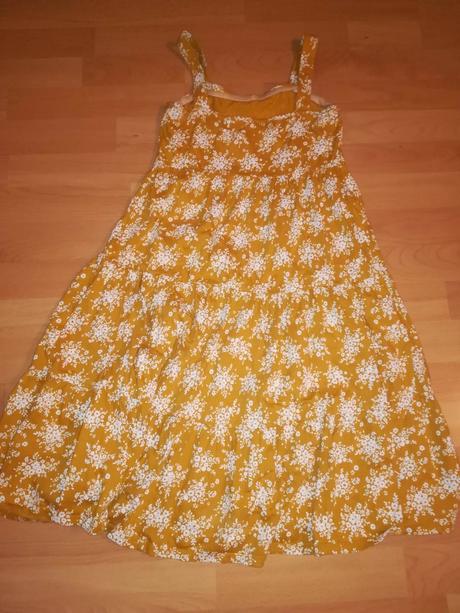 Oranžové šaty f&f, 140,, 140