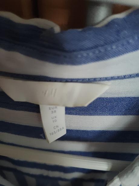Jemná košieľka, h&m,38