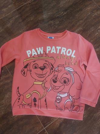Mikina dievčenská paw patrol 5-6r., f&f,116