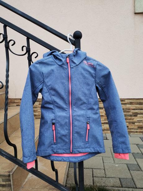 Dievčenská softshellová bunda, takko,134