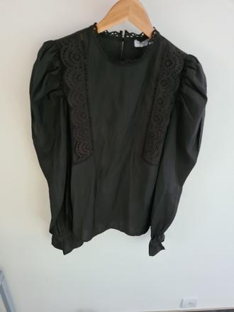 Blúzka s puff rukávmi, l