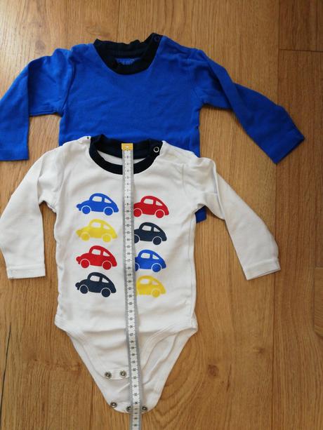 Body s dlhým rukávom 2ks, lupilu,62