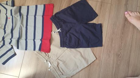 Tričká ralph lauren a 2x nove kratase f&f, ralph lauren,122