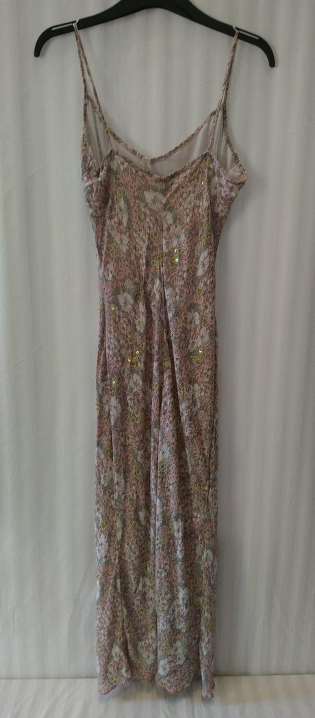 Dámske farebné šaty na ramienka, h&m, h&m,xs