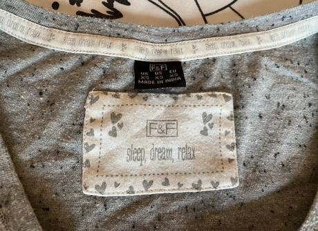 Tričko s potlačou dream on f&f v.s/m, f&f,s