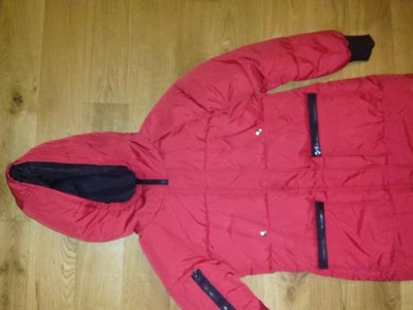 Dámska červená zimná bunda, gate,s