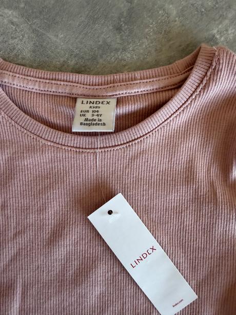 Nové rebrované tričko lindex, lindex,104