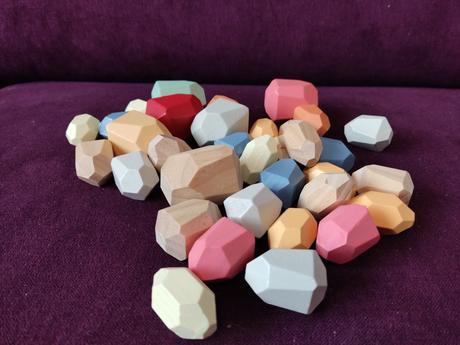 Drevene balancne kocky, 