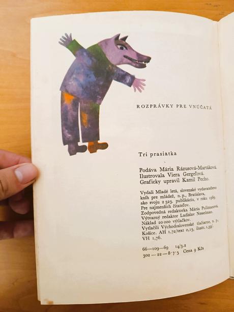 Mária rázusová-martáková - tri prasiatka (1969), 