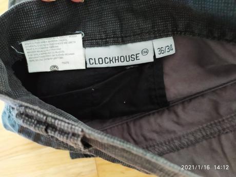Kapsáčove riflové nohavice v.36/34-xl z rakúska, c&a,xl
