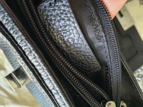 Michael kors kožená kabelka crossbody, michael kors