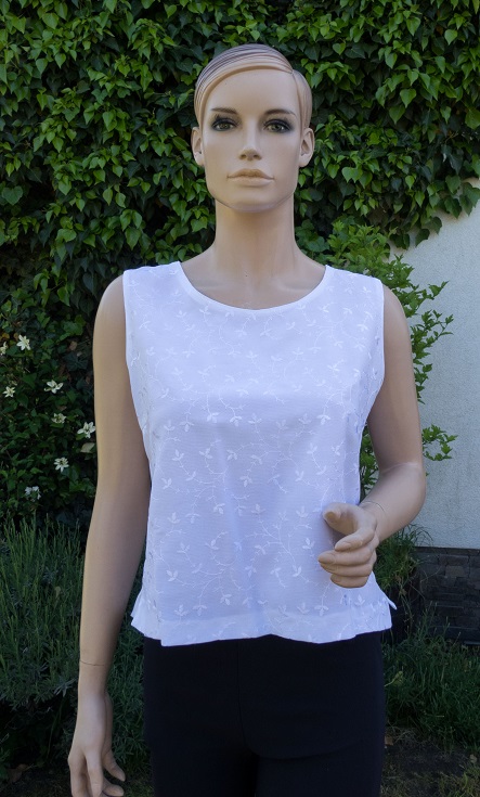 Ľanový top č.40/42, 40