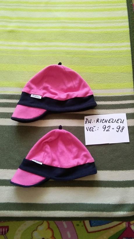 Čiapky so šiltom zn.richelieu veľ.92-98, 92