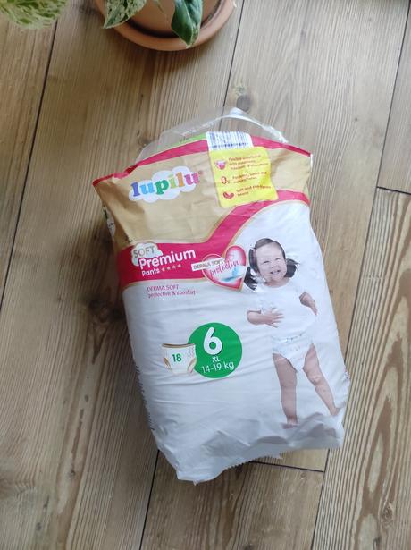 Plienky lupilu - darujem, lupilu,9 kg - 20 kg