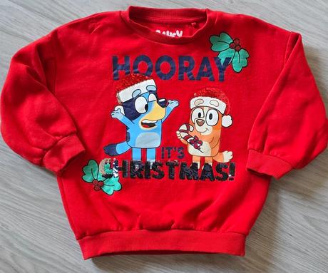 Mikina bluey, tesco,104