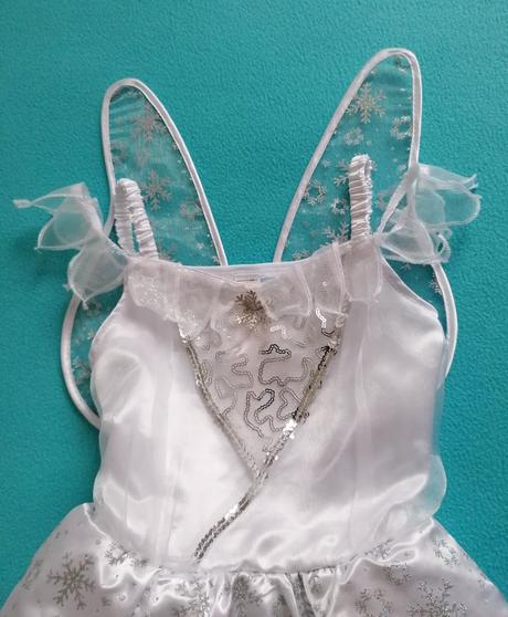 Anjelik exkluzívny kostým s krídlami veľ. 110-116, 