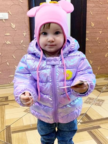 Zimné vetrovky lesklé, 98 - 128