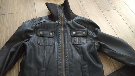 Čierna koženka newlook, new look,38