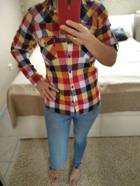 Košeľa farebná, house,s