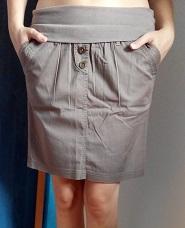 Olivová znackova sukna, m