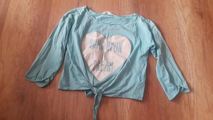 Dievčenské tričko, h&m,146