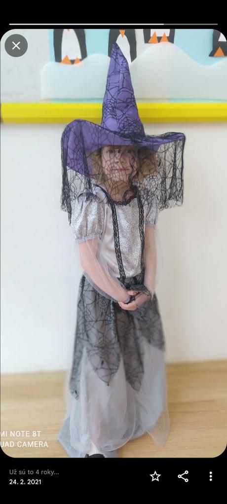 Karnevalová maska bosorka,