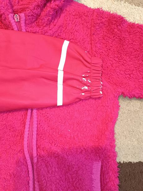 Bunda do dažďa,hunata mikina, lupilu,128