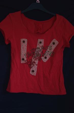 Bavlnené tričko s krátkym rukávom, l