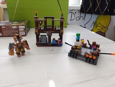 Lego minecraft 21272 boxerský ring, 