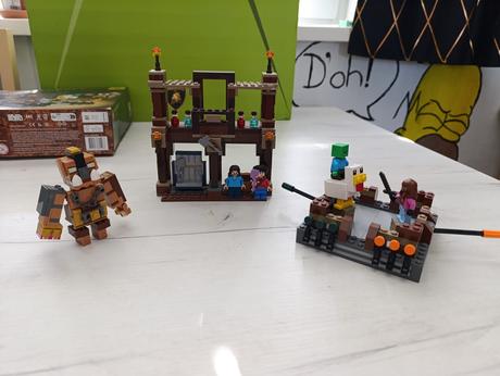 Lego minecraft 21272 boxerský ring, 