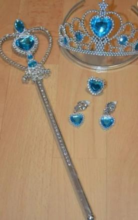 Doplnky frozen elza popoluška cinderella nové žezl, 