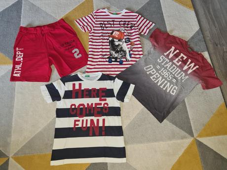 Tričká + šortky, 140–152