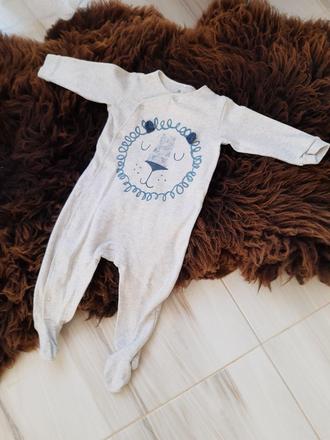 Detský overal na spanie / pyžamko next, next,80