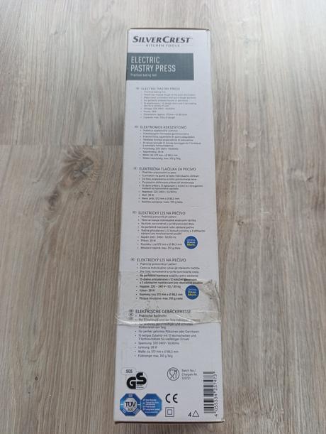 Elektrický lis na pečivo, 