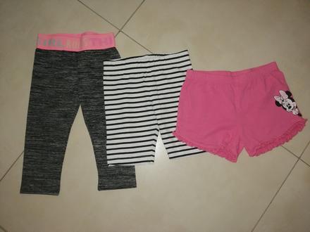 Dievčenské kraťasky, primark,110
