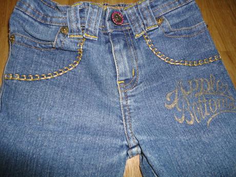 Stylove rifle am. znacky apple bottom s flitrami, 92