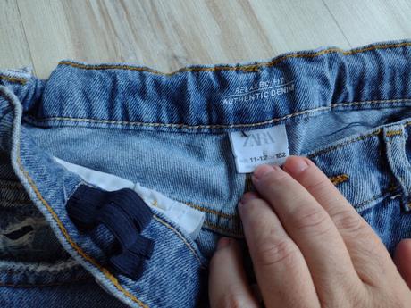 Široké rifle s dierami, zara,152