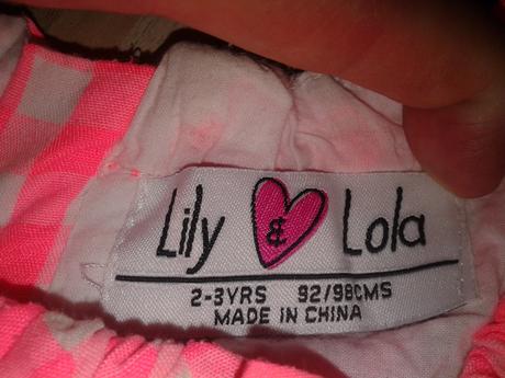 Neonkove šaty na 2-3 roky, 92