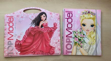 Top model - kreatívne omaľovánky,