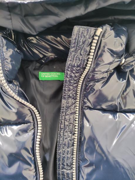 Benetton zimná vetrovka veľkosť 3-4 roky, benetton,98