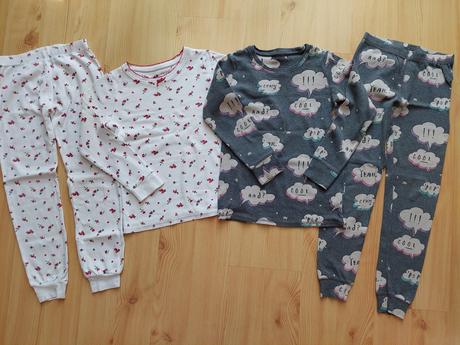 Teplé pyzamo 2x, next,128