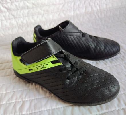 Detské kopačky kipsta agility 100 na suchý zips, kipsta,32