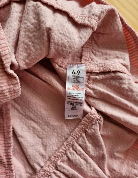 Šaty george na 6-9 mesiacov, george,74