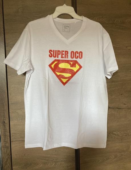 Biele tričko s potlačou, sinsay,l