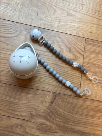 Klipy a vajíčko na dudlík, 