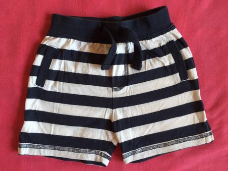 Pásikavé kraťasy, f&f,80