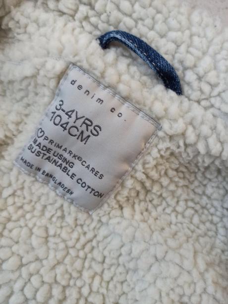 Riflova bunda, primark,104